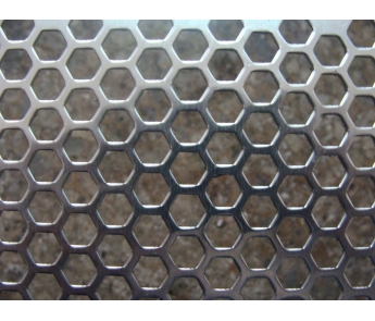 Lưới inox đục lỗ lục giác