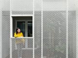 Tôn đục lỗ trong thiết kế ngoại thất nhà ở